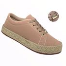 Tênis Feminino Casual Flat Form Sapatenis Premium Original