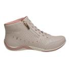 Tenis Feminino Casual Kolosh Botinha Conforto Ziper Ref: C3679