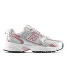 Tênis Feminino Casual Moda New Balance 530 - Branco/Prata/Rosa
