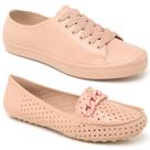 Tênis Feminino Casual Moderno + Mocassim Driver Kit