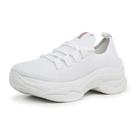 Tênis Feminino Casual Sola Alta Sneaker Ortopédico Macio Confortável Resistente Calce Fácil
