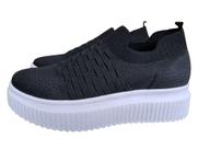 Tênis feminino casual spaflex Kinit confort slip on