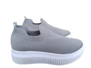 Tênis feminino casual spaflex Kinit confort slip on