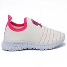Tenis Feminino Casual Voltas As Aulas Infantil Juvenil Barbi Bi Bordado
