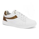 Tênis feminino comfortflex de couro legitimo original