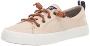 Tênis feminino de linho Sperry Crest Vibe, Oat, EUA, 8,5 de largura