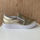 Tênis Feminino dourado