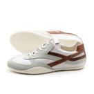 Tênis Feminino Electra em Couro Tela Off White - 6800TO Tênis Feminino Electra em Couro Tela Off White - 6800TO