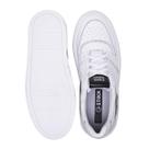 Tenis feminino em couro legitimo branco