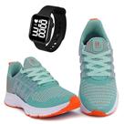 Tênis Feminino Esportivo Caminhada + Relógio Digital