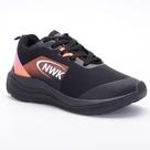 Tênis Feminino Esportivo Corrida Pace Cardio Academia Treino Preto Laranja Gym Tênis Feminino Esportivo Corrida Pace Cardio Academia Treino Preto Laranja Gym