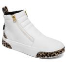 Tênis Feminino Fit Botinha De Academia em Camurça Leve Bota Com Zíper Lateral 203-GG
