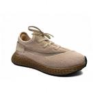 Tênis Feminino Knit Leve Conforto Stasy 135-288 - Salmão - 36