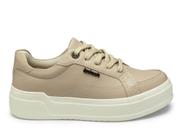 Tênis Feminino Kolosh Casual Em Couro C3945
