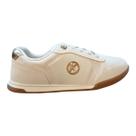 Tenis Feminino Kolosh Ultraconforto Casual Calce Fácil Elástico Detalhe Metalizado C4085 Marfim