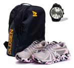 Tênis Feminino Macio Confortável Para Academia Caminhada + Mochila E Relógio Barato