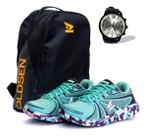 Tênis Feminino Macio Confortável Para Academia Caminhada + Mochila E Relógio Barato Tênis Feminino Macio Confortável Para Academia Caminhada + Mochila E Relógio Barato