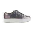 Tênis Feminino Marina Mello Casual Couro Cinza Onix - 37065