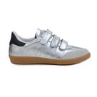 Tênis Feminino Marina Mello Casual Couro Prata - 12156