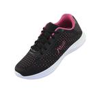 Tênis Feminino Miss Pé Kente - Preto/Pink