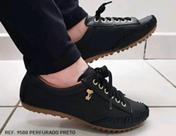 Tenis feminino mocatenis confort cadarço