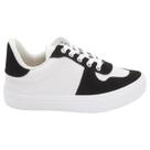 Tênis Feminino Moda Leve ML 02 - Branco E Preto