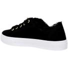 Tênis Feminino Moleca Desfiado Preto - 56673 Tênis Feminino Moleca Desfiado Preto - 56673