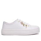 Tênis Feminino Moleca Napa Sardenha Branco Tênis Feminino Moleca Napa Sardenha Branco