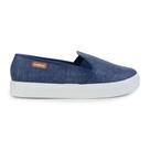 Tênis Feminino Moleca Slip On Azul Marinho - 57123 Tênis Feminino Moleca Slip On Azul Marinho - 57123