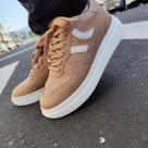 Tênis Feminino Nobuck Casual Conforto Moleca Original