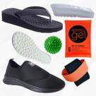 Tênis Feminino Ortopédico + Chinelo Para Esporão e Facite Plantar + Kit Completo de Tratamento