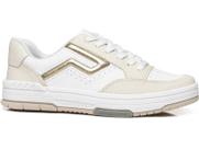 Tenis Feminino Pegada 212609-02 em Couro Milk
