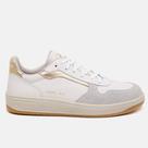 Tênis Feminino Plataforma Em Couro Stock