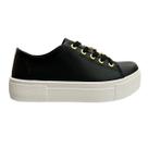 Tênis Feminino Plataforma Moleca Pingente Emoji 5658.542