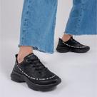Tênis Feminino Plataforma Ramarim Preto 38 Palmilha Macia 74201