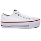 Tênis Feminino Plataforma Super Star New York Low Branco