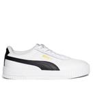 Tênis Feminino Puma Carina Branco e Preto