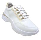 Tênis Feminino Ramarim Plataforma Chunky Flatform Confortável Macio Leve Cano Baixo Flyeasy