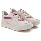 Tênis Feminino Ranster Em Couro Legítimo Caminhada Macio Tamanho:36 BRCor:Pink