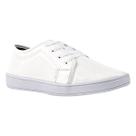 Tênis Feminino Sapatênis Branco Casual Básico Verniz