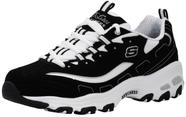 Tênis Feminino Skechers D'Lites Preto e Branco Número 37 BR