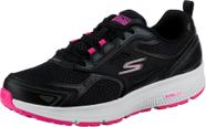 Tênis Feminino Skechers Go Run Consistent Preto/Rosa Tamanho 35