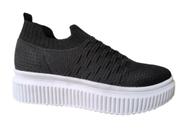 Tênis feminino slip on casual confort calça facel Spaflex