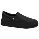 Tenis Feminino Slip On Flatform Ramarim 2688101 Preto Calce Fácil
