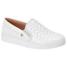 Tênis Feminino Slip On Matelassê Branco Vizzano 1214.1010 Tênis Feminino Slip On Matelassê Branco Vizzano 1214.1010
