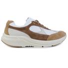 Tênis Feminino Solis Brasil Couro Bege - 614.9750 Tênis Feminino Solis Brasil Couro Bege - 614.9750