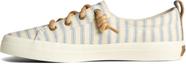 Tênis feminino Sperry Crest Vibe, estampado branco, tamanho 6,5