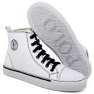 Tênis Feminino Star Cano Alto Casual Basico de Amarrar Classico All Confortavel Tamanho 35