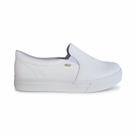 Tênis Feminino Via Marte Branco Slip On Palmilha Macia Casual