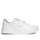 Tênis Feminino Via Marte com Pingentes Strass Branco